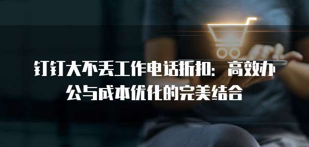 钉钉大不丢工作电话折扣:高效办公与成本优化的完美结合