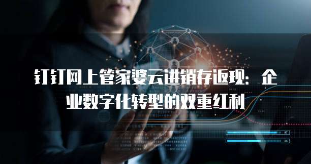钉钉网上管家婆云进销存返现:企业数字化转型的双重红利