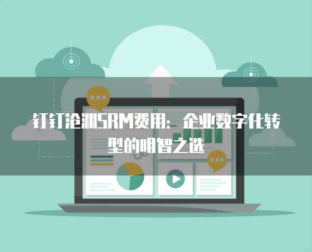钉钉沧渊SRM费用:企业数字化转型的明智之选