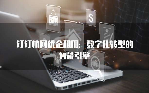钉钉杭网优企租用：数字化转型的智能引擎