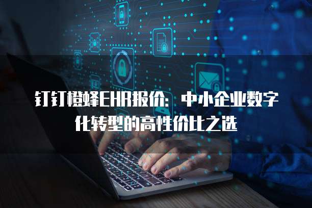 钉钉橙蜂EHR报价:中小企业数字化转型的高性价比之选