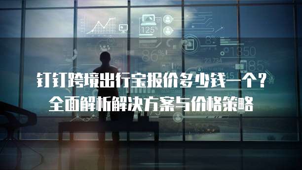 钉钉跨境出行宝报价多少钱一个?全面解析解决方案与价格策略