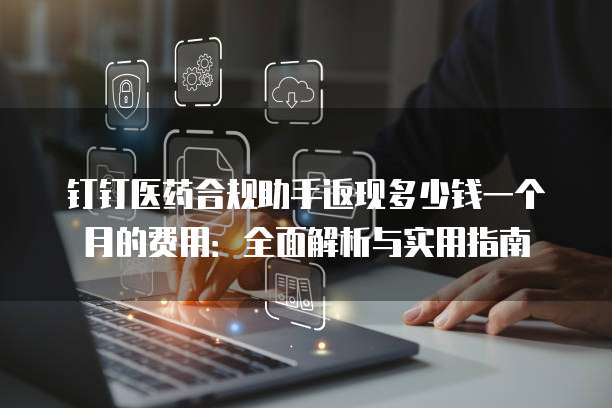 钉钉医药合规助手返现多少钱一个月的费用:全面解析与实用指南