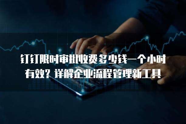 钉钉限时审批收费多少钱一个小时有效?详解企业流程管理新工具
