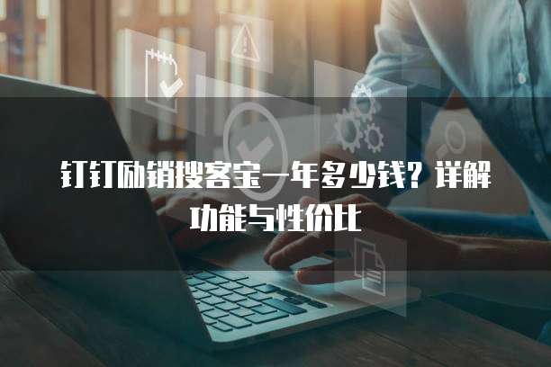 钉钉励销搜客宝一年多少钱?详解功能与性价比