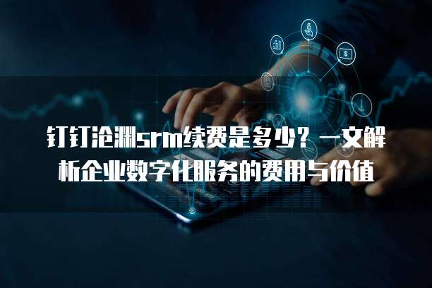 钉钉沧渊srm续费是多少?一文解析企业数字化服务的费用与价值