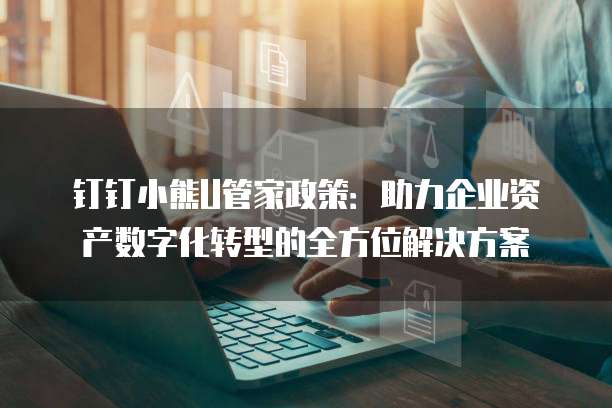钉钉小熊U管家政策:助力企业资产数字化转型的全方位解决方案