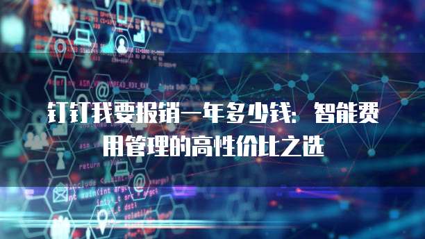 钉钉我要报销一年多少钱:智能费用管理的高性价比之选