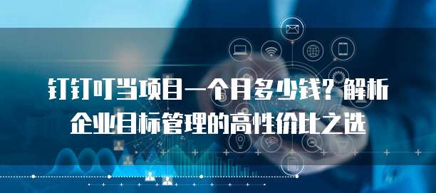 钉钉叮当项目一个月多少钱?解析企业目标管理的高性价比之选