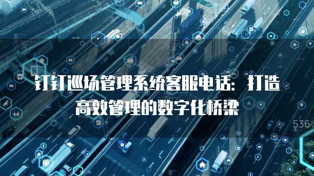 钉钉巡场管理系统客服电话:打造高效管理的数字化桥梁