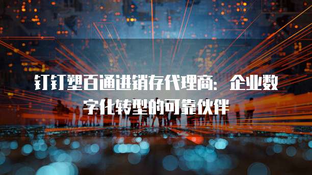 钉钉塑百通进销存代理商:企业数字化转型的可靠伙伴