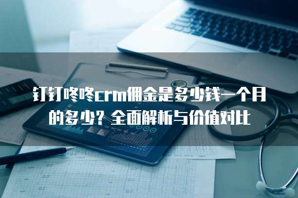 钉钉咚咚crm佣金是多少钱一个月的多少？全面解析与价值对比