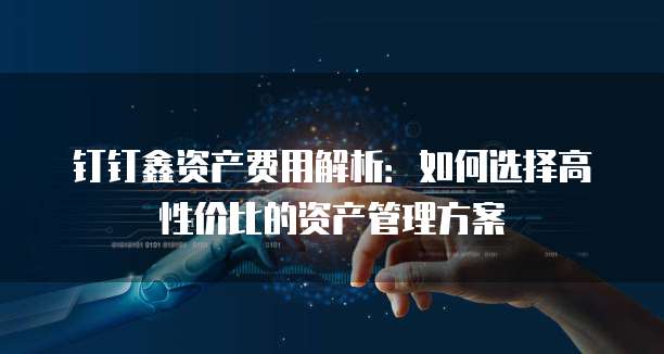 钉钉鑫资产费用解析:如何选择高性价比的资产管理方案