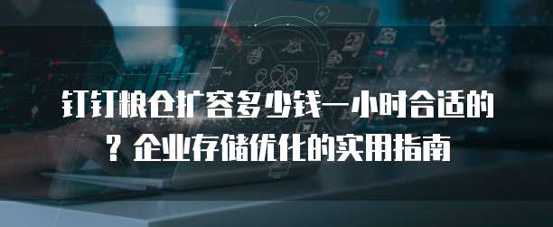 钉钉粮仓扩容多少钱一小时合适的？企业存储优化的实用指南