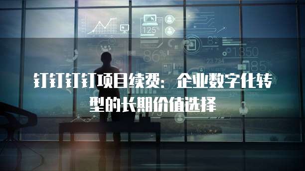 钉钉钉钉项目续费:企业数字化转型的长期价值选择