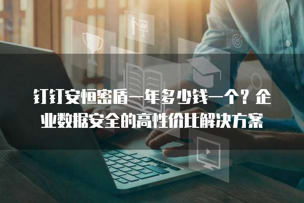 钉钉安恒密盾一年多少钱一个?企业数据安全的高性价比解决方案