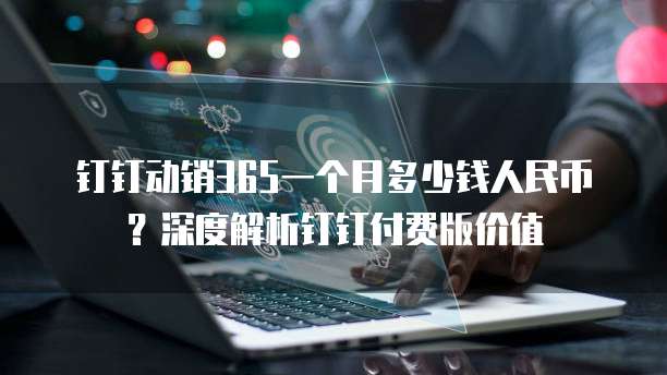 钉钉动销365一个月多少钱人民币？深度解析钉钉付费版价值