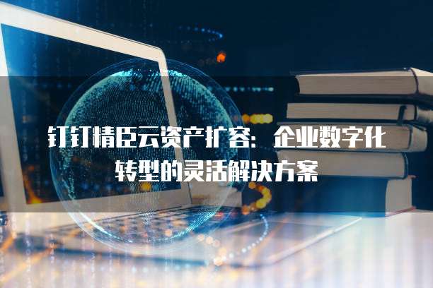 钉钉精臣云资产扩容:企业数字化转型的灵活解决方案