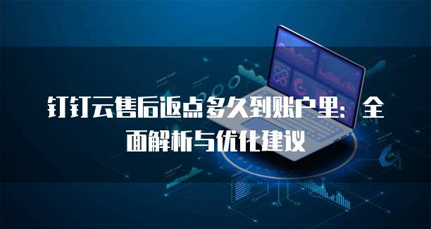 钉钉云售后返点多久到账户里:全面解析与优化建议