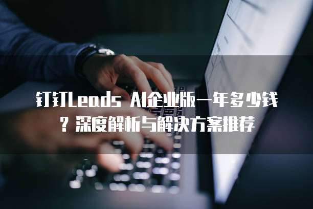 钉钉Leads AI企业版一年多少钱?深度解析与解决方案推荐