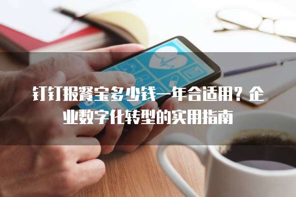 钉钉报餐宝多少钱一年合适用?企业数字化转型的实用指南