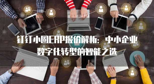 钉钉小圈ERP报价解析:中小企业数字化转型的智能之选