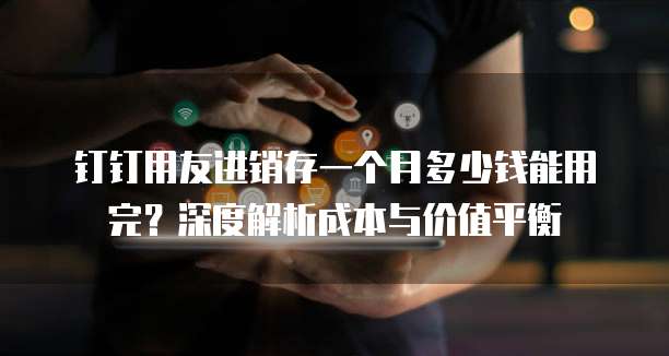 钉钉用友进销存一个月多少钱能用完?深度解析成本与价值平衡