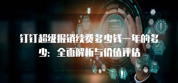 钉钉超级报销续费多少钱一年的多少：全面解析与价值评估
