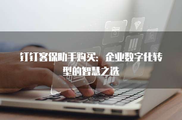 钉钉客保助手购买:企业数字化转型的智慧之选