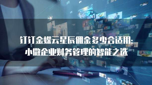 钉钉金蝶云星辰佣金多少合适用:小微企业财务管理的智能之选