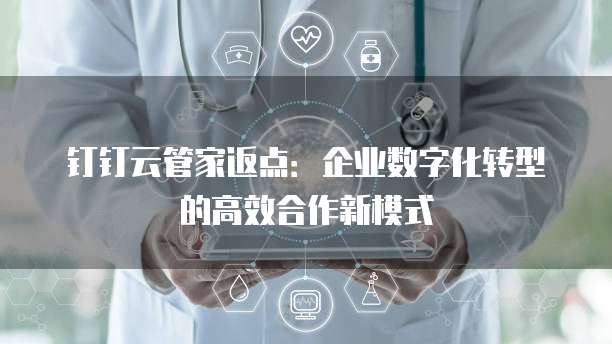 钉钉云管家返点:企业数字化转型的高效合作新模式