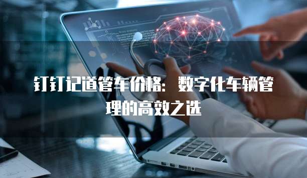 钉钉记道管车价格:数字化车辆管理的高效之选