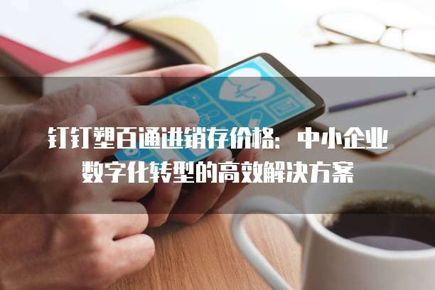 钉钉塑百通进销存价格:中小企业数字化转型的高效解决方案