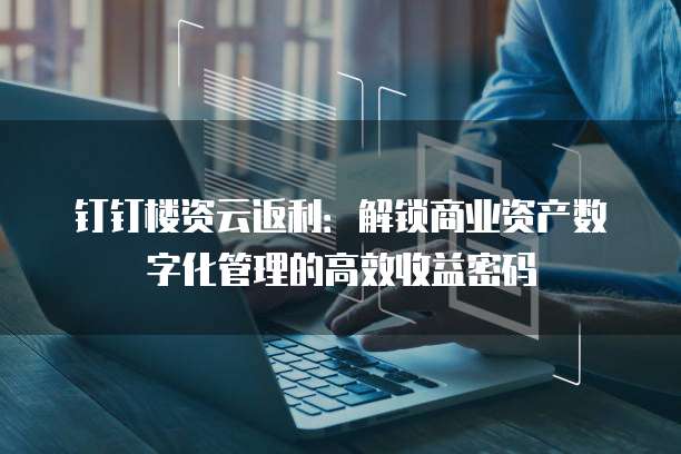 钉钉楼资云返利:解锁商业资产数字化管理的高效收益密码