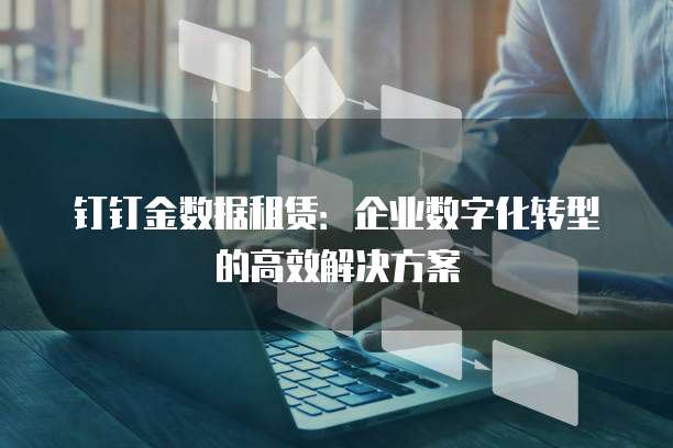 钉钉金数据租赁:企业数字化转型的高效解决方案