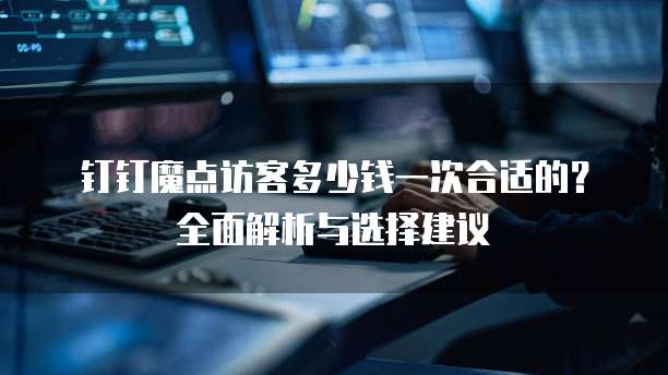 钉钉魔点访客多少钱一次合适的?全面解析与选择建议