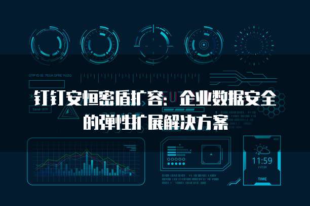 钉钉安恒密盾扩容：企业数据安全的弹性扩展解决方案