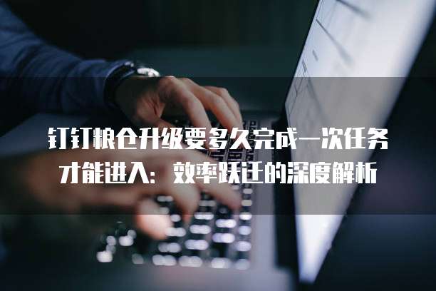 钉钉粮仓升级要多久完成一次任务才能进入:效率跃迁的深度解析