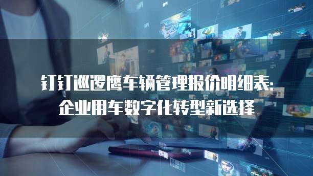 钉钉巡逻鹰车辆管理报价明细表:企业用车数字化转型新选择