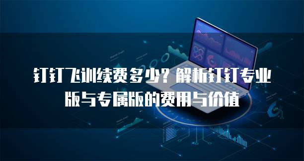 钉钉飞训续费多少?解析钉钉专业版与专属版的费用与价值