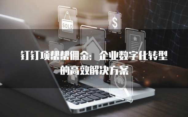 钉钉项帮帮佣金:企业数字化转型的高效解决方案