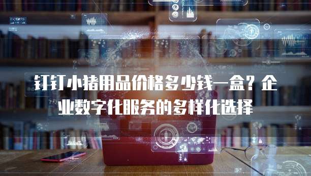 钉钉小猪用品价格多少钱一盒?企业数字化服务的多样化选择