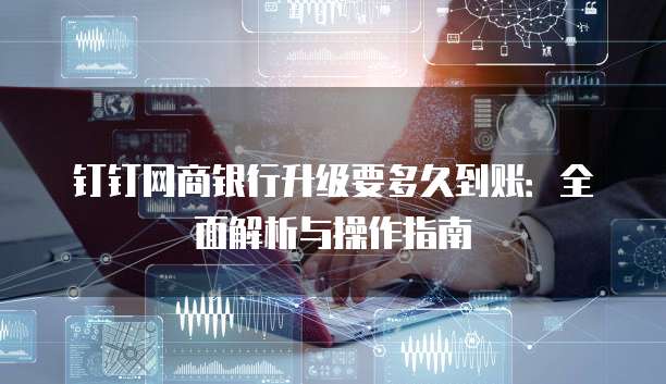 钉钉网商银行升级要多久到账：全面解析与操作指南