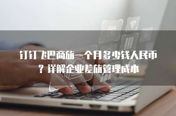 钉钉飞巴商旅一个月多少钱人民币？详解企业差旅管理成本