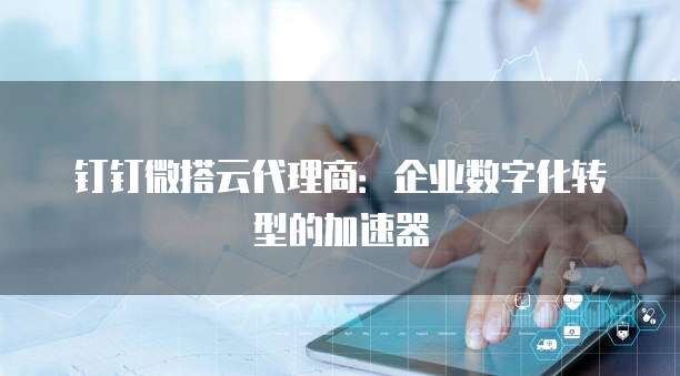 钉钉微搭云代理商:企业数字化转型的加速器