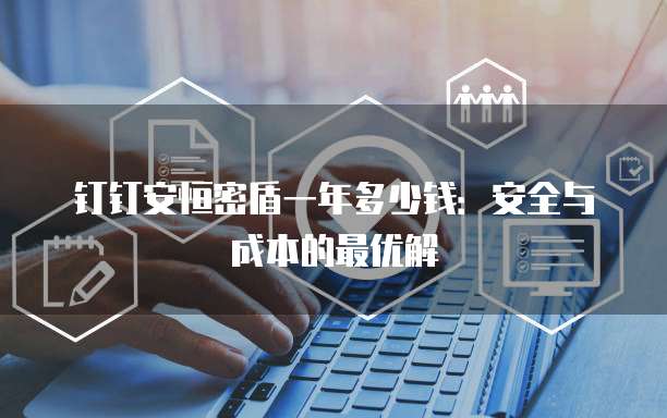 钉钉安恒密盾一年多少钱:安全与成本的最优解