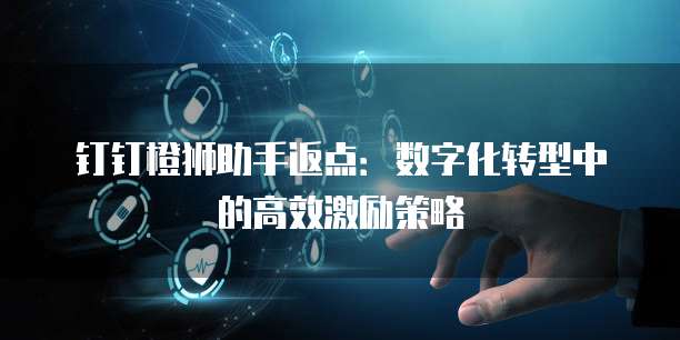钉钉橙狮助手返点:数字化转型中的高效激励策略