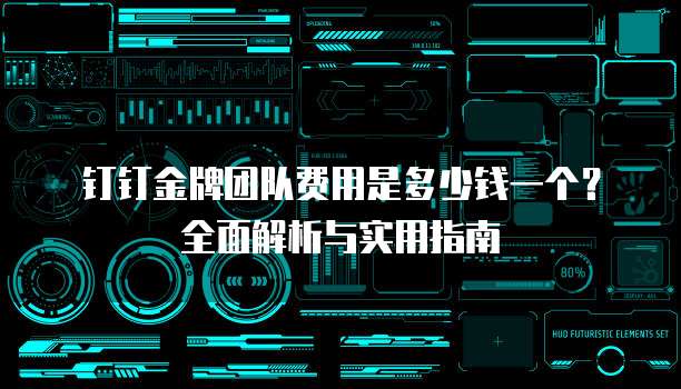 钉钉金牌团队费用是多少钱一个?全面解析与实用指南