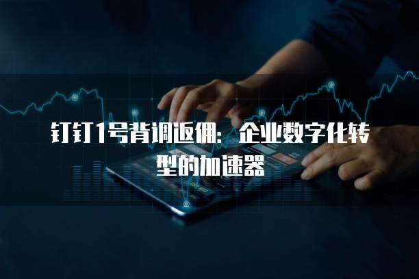 钉钉1号背调返佣:企业数字化转型的加速器