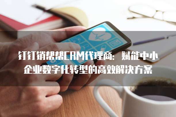 钉钉销帮帮CRM代理商:赋能中小企业数字化转型的高效解决方案